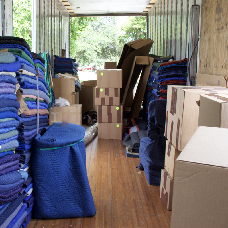 Stalwart Moving Blankets Duallayer Padded Blankets Storage, Shipping, Sound Deadening